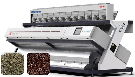 chất lượng  768 Channels Coffee Bean Color Sorter Machine With Altera Processor / CCD Camera nhà máy sản xuất
